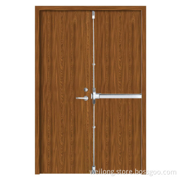 90 Minute Fire Resitant Wood Doors Steel Door